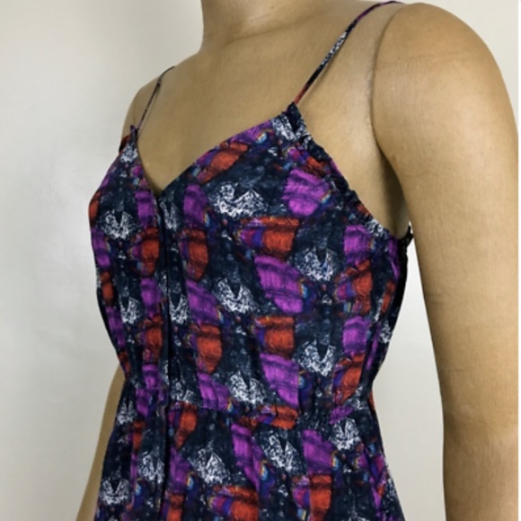 Urban Outfitters silk dress with abstract print - Picture 3 of 5